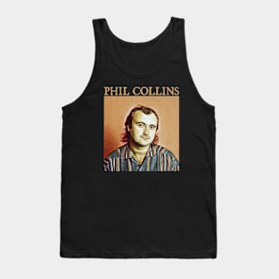 Phil Collins Retro 80s Tank Top